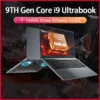 15.6 inch Laptop Intel Core i7-1255U i9-12900H Ultrabook Computer 2*DDR4 MAX 64GB RAM 2*M.2 2TB SSD Notebook Fingerprint unlock