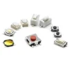 250Pcs 10-Types Tactile Push Button Switch Car Remote Control Keys Button Touch Microswitch