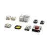 250Pcs 10-Types Tactile Push Button Switch Car Remote Control Keys Button Touch Microswitch