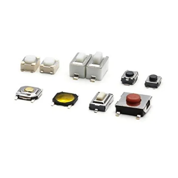 250Pcs 10-Types Tactile Push Button Switch Car Remote Control Keys Button Touch Microswitch