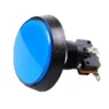 Arcade Button 5 Colors LED Light Lamp 60MM 45MM Big Round Arcade Video Game Player Push Button Switch