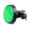 Arcade Button 5 Colors LED Light Lamp 60MM 45MM Big Round Arcade Video Game Player Push Button Switch