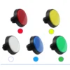 Arcade Button 5 Colors LED Light Lamp 60MM 45MM Big Round Arcade Video Game Player Push Button Switch