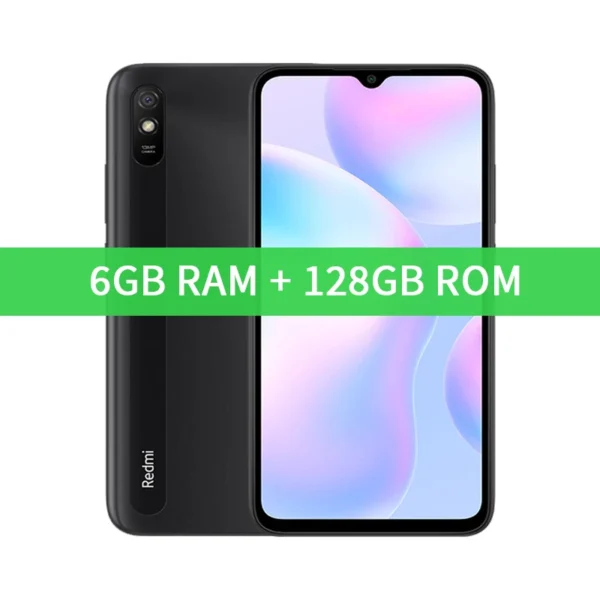 S0050097e09234811aab333bbcd339304N.webp Smartphone Xiaomi Redmi 9A Global Rom 4GB/6GB 64GB/128GB 5000mAh 6.53 inch MTK Helio G25 Octa Core 13MP 4G Smartphone used phone