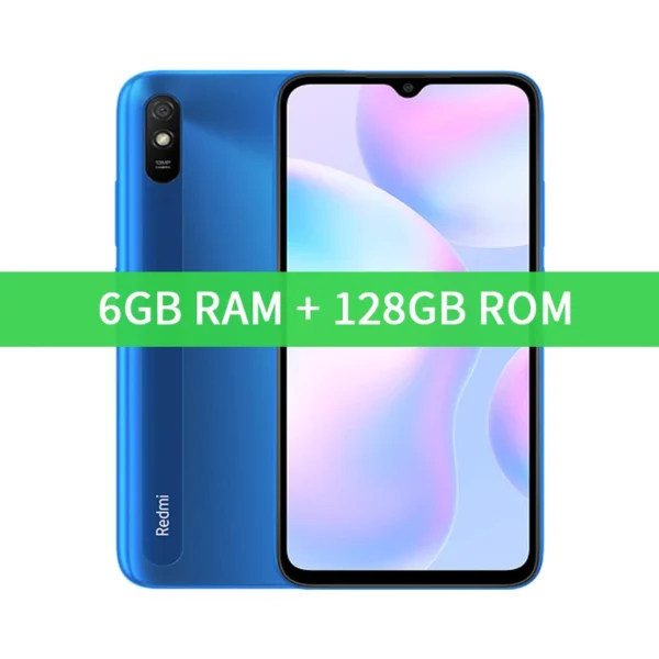 S005ec5ba381542bb95fb32b2e953f68fc.webp Smartphone Xiaomi Redmi 9A Global Rom 4GB/6GB 64GB/128GB 5000mAh 6.53 inch MTK Helio G25 Octa Core 13MP 4G Smartphone used phone