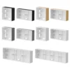 S00a8b922f09d44959a2dd41f9cf7e723t.webp PVC Switch And Socket Apply On-Wall Mount 86 Type External Mounting Box Wall Surface Junction Box Switch Socket Box