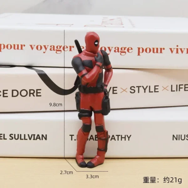 Disney Deadpool 2 Action Figure Sitting /lying Posture Model Anime X-Men Mini Doll Decoration PVC Collection Figurine Toy