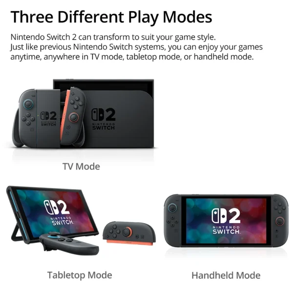 S022cacf315e6426e84e0aaa462c38ae70-1.webp New Nintendo Switch 2 Game Console NS2 Handheld Game Console 7.9-inch LCD 1080P Magnetic Design NS2 Nintendo Switch