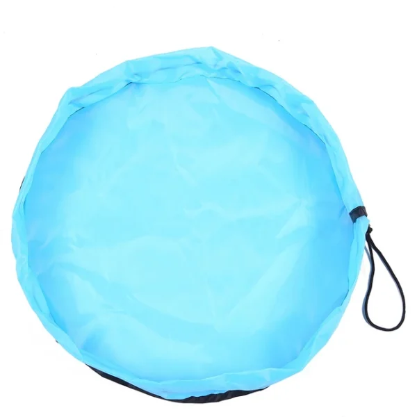 Children Toy Cushion Toy Storage Bag Large Clean Organizer Play Pad Durable Building Block Toy Storage Bag Outdoor Mat