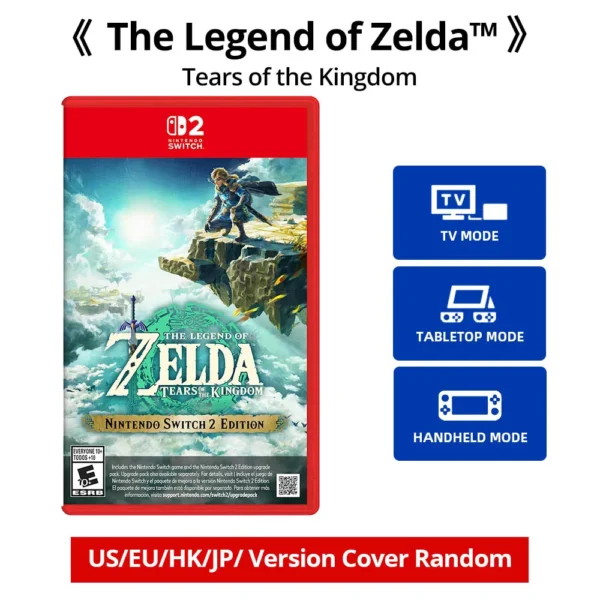 Nintendo Switch 2 Edition The Legend of Zelda™ Tears of the Kingdom Nintendo Physical Game Card for Switch 2