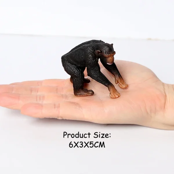 Plastic Monkey Model Toys Ape Gorilla Chimpanzee Figures Forest Animal Figurines Action Figure Children Toys Games Kids Gifts