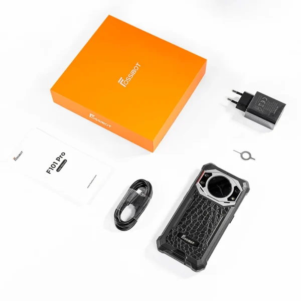 FOSSiBOT F101 PRO 8GB 128GB Smartphone 10600mAh 18W Fast Charge Mobile Phone 24MP 5.45'' HD+ Display Android 13 OS Cellphone