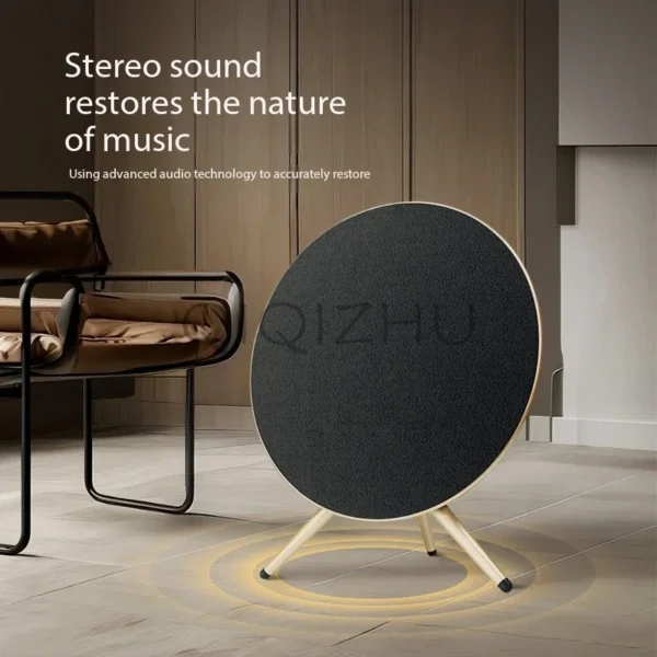 80W Power Home Theater Bluetooth Speaker 3D Stereo Surround Sound System Subwoofer Outdoor Portable Sound Column with Bracket