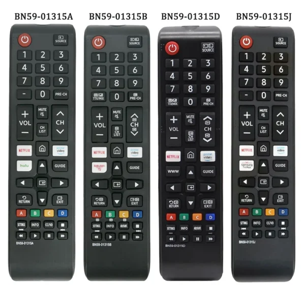 S095708a6deec40cc98fc0bbe5c9b52c3V.webp Universal BN59-01315A BN59-01315D BN59-01315B BN59-01315J TV Remote Control for Samsung 4K UHD 6/7/8/9/TU-7000 Smart TV Control