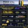 Global Version POCO X7 Pro Cellphone 256GB 512GB Dimensity 8400-Ultra 6.67" 120Hz Display 90W Charging 6000mAh 5G NFC