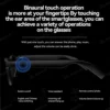 Ola Esporte New Smart Glasses Bluetooth Call Sunglasses Multi-functional Anti-Blue Light Sunglasses Wireless Headset Men Women
