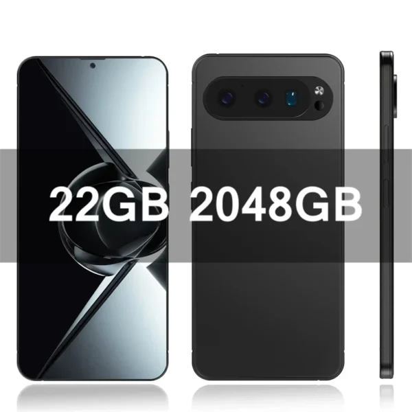 Smartphone Global Version 7 Pixel 9 Pro XL.3inch 22G+2TB   Snapdragon8 gen4 10core Android15 72+108MP 4G/5G Cellphone   Mobile P