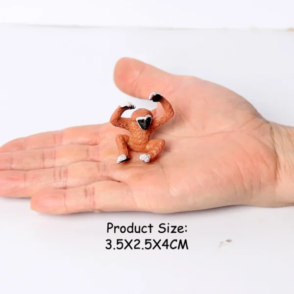 Plastic Monkey Model Toys Ape Gorilla Chimpanzee Figures Forest Animal Figurines Action Figure Children Toys Games Kids Gifts