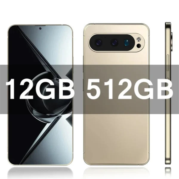 Smartphone Global Version 7 Pixel 9 Pro XL.3inch 22G+2TB   Snapdragon8 gen4 10core Android15 72+108MP 4G/5G Cellphone   Mobile P