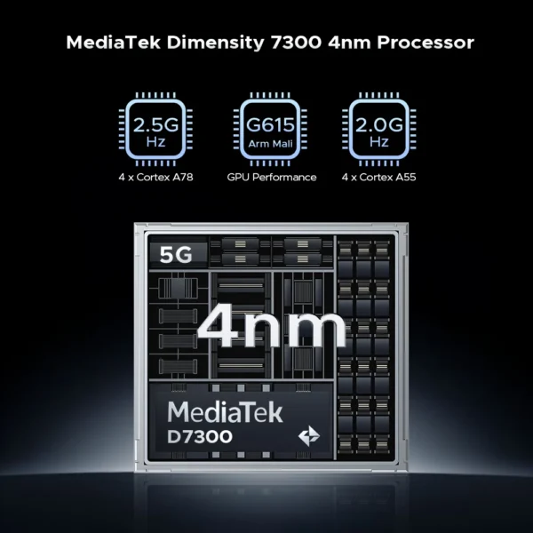 DOOGEE Blade GT Ultra 5G AI Rugged Gaming Phone 6.72 dimension 7300 Mobilephone 16GB + 512GB LED Light Effect AI Smartphones NFC