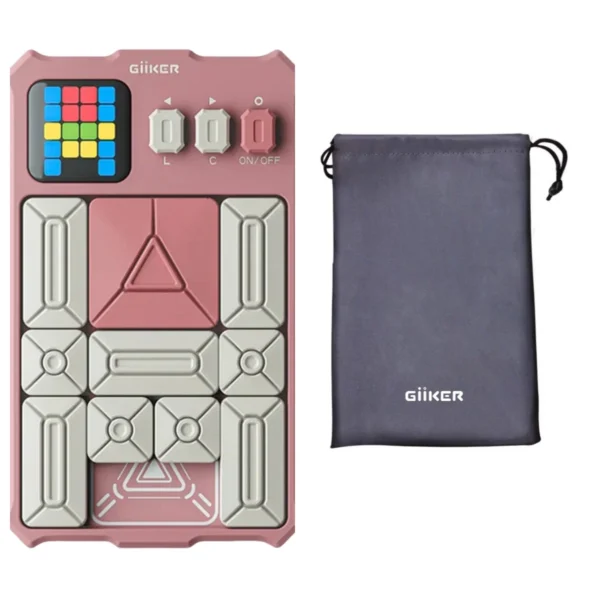 Giiker Super Slide Huarong Road Smart Sensor Game 500+ Levelled UP Brain Teaser Puzzles Interactive Fidget Toys For Kids Gifts