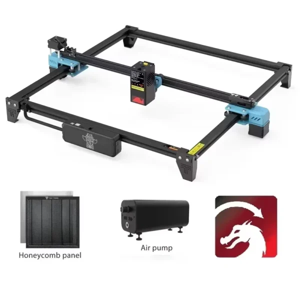 New Twotrees TTS-20 PRO 20W Powerful Laser Engraver Machine APP Wifi Control Metal Laser Engraving Cutting Machine for Arcylic W