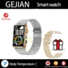 2025 New Smart Watch Men LED Bluetooth Call Sports Men's Smartwatch Heart Rate Health Temperature Monitoring Women Smart Watches