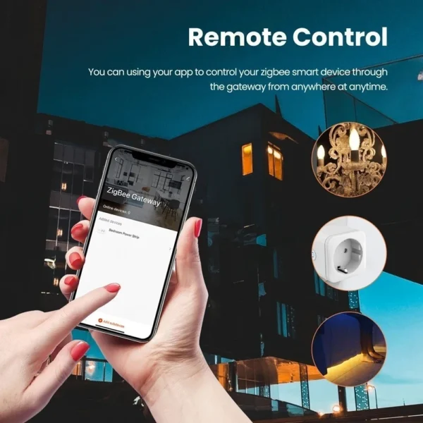 ZigBee 3.0 Smart Gateway Hub for Tuya APP Smart Home Wired Gateway Hub RJ45 Ethernet Bridge Router Work with Alex Smart Home