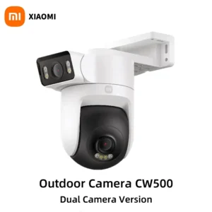 S132407efeb074b2eb686f0745ad969016.webp NEW Xiaomi Outdoor CW500 Dual Camera Version IP66 Security Protection CCTV AI Detection Full-Color Night Vision Smart Home