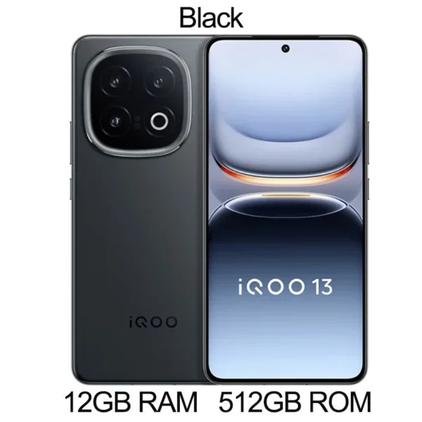 Original ViVO iQOO 13 Snapdragon 8 Elite 50MP Rear Camera OIS 6.82'' 2K Q10 OLED 144Hz 6150mAh 120W SuperVOOC Android 15 NFC OTA