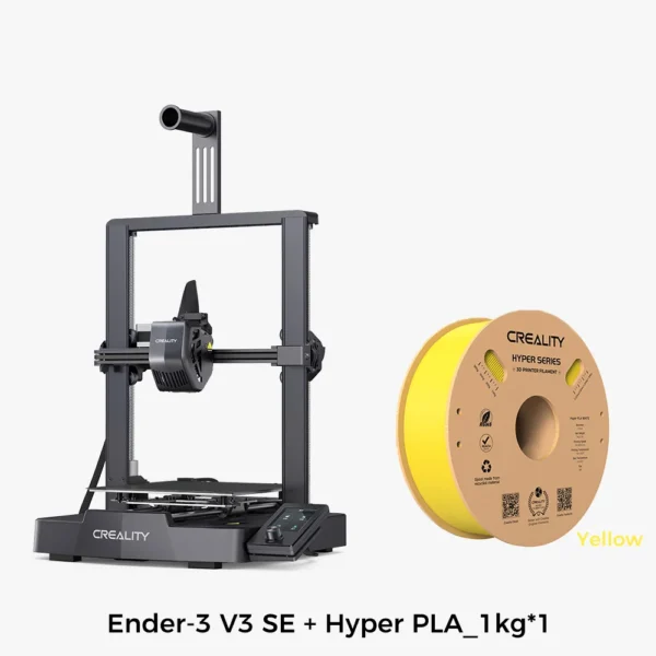 Creality Ender-3 V3 SE 3D Printer Sprite Direct Extrusion 250mm/S Faster Printing Speed Dual Z-Axis IU Display CR Touch
