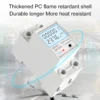 S18315cbdbc804a47aa55335ed99a34a2f.webp GTRIC Electric Energy Meter 2P Single Phase LCD Digital Display DIN Rail Mounting 2-wire Electric Meter Wattmeter AC 230V 50Hz