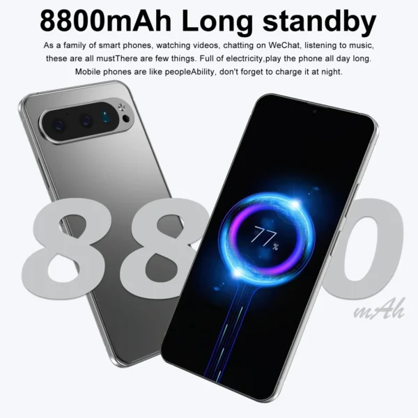 Smartphone Global Version 7 Pixel 9 Pro XL.3inch 22G+2TB   Snapdragon8 gen4 10core Android15 72+108MP 4G/5G Cellphone   Mobile P