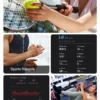 New Smart Ring R09 Health Monitor Multi Sport Mode Skin Temperature Measurement 5ATM Waterproof Smart Ring With Charging Case