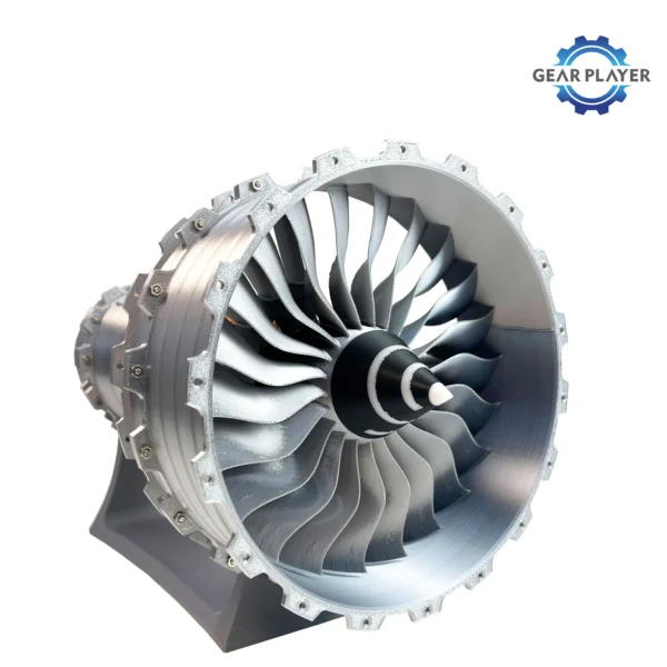 S1a5dc934fe2f46ee98eab2c44f483846a.webp Super large turbine engine model Engine model kit Assembling toy