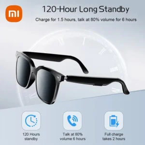 S1d34c5dafc704806aecf7edd85d12089P.webp Xiaomi Smart Glasses Bluetooth 5.3 Call Outdoor Multifunctional Sports Headphones Waterproof Anti-UV For Men Women Sunglasses