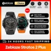 New Zeblaze Stratos 2 Plus GPS Smart Watch 1.43'' AMOLED Display Compass Barometric Altimeter Bluetooth Phone Calls Smartwatch