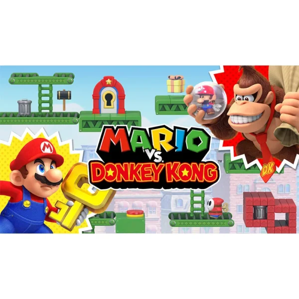 MARIO VS DONKEY KONG SWITCH physical game SPANISH VERSION European guarantee SPANISH VERSION EU WARRANTY