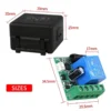 RF433Mhz Remote Control Wireless Light Switch DC 12V 1CH 10A Relay Receiver Transmitter for Door Electromagnetic Lock DIY Module