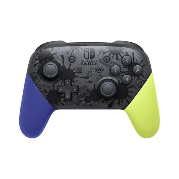 Nintendo Switch Pro Controller Original Splatoon 3/Splatoon 2 Edition USB Cable Wireless Game Motion Controls HD Rumble Amiibo
