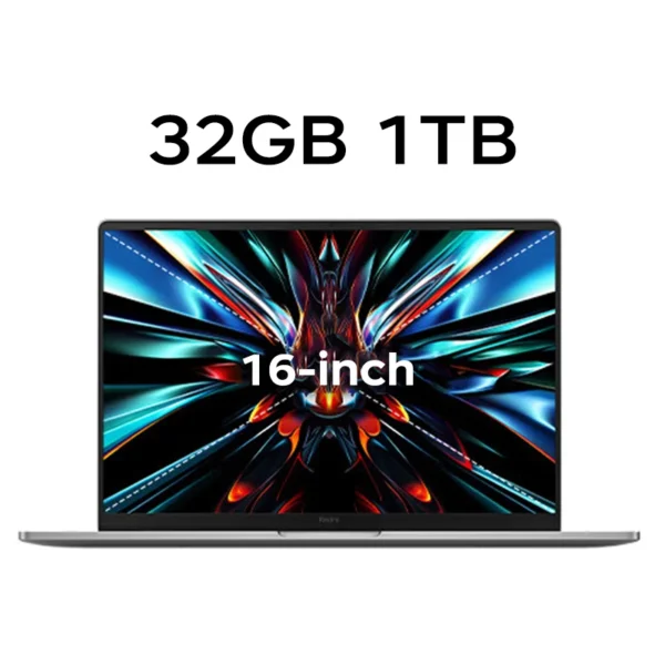 Xiaomi Laptop Redmibook Pro 16 2024 16-inch 3.1K 165Hz Intel Core Ultra5/Ultra7 32GB 1TB/2TB 3D webcam 140W Supercharged Laptop