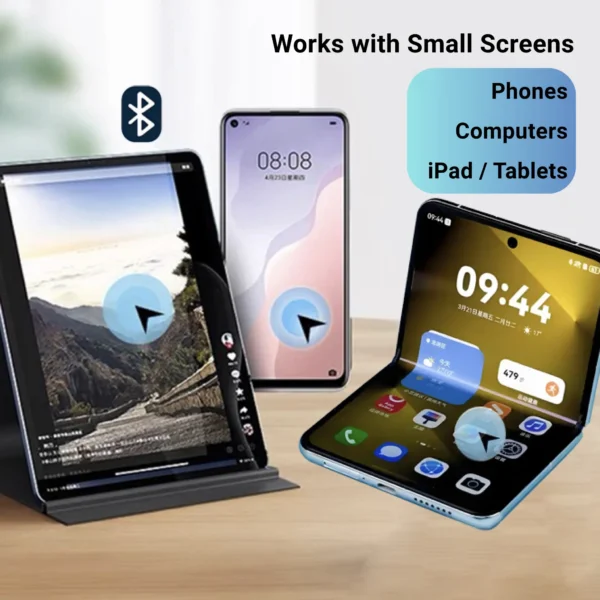 CheerTok Air 2 Phone Remote Control Bluetooth With On-Screen Pointer Touchpad For Smart Phone ipad Computer Smart Device