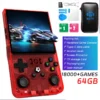 R36MAX Retro Handheld Video Game Console Linux System 4.0 Inch IPS Screen R36S Portable Pocket Video Player 128GB Games Gift