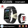2025 New Smart Watch Men LED Bluetooth Call Sports Men's Smartwatch Heart Rate Health Temperature Monitoring Women Smart Watches