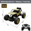 RC Off Road Cars 1:12/16 4WD 20KM/H High-Speed Remote Control Car 2.4G with LED Lights Monster Truck Ideal Outdoor Vehicle Gifts