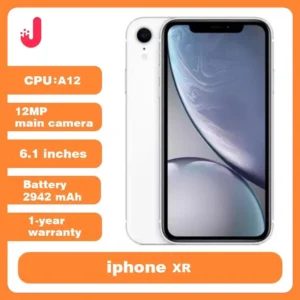 S2976f8ae3a2f46a0ad6d9b851c83b523u.webp Original Unlocked Apple iPhone XR 6.1" Display 3GB RAM 64GB/128GB/256GB ROM 12MP A12 Bionic IOS CellPhone