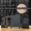 Home Theater Computer Multimedia Bluetooth Speaker Desktop Subwoofer For Notebook USB 3.5mm Connection 3D Stereo Music Center