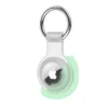 Silicone Case for Airtag Air Tag Dog Cat Pet Collar Keys Tracker Protective Full Cover Waterproof Anti-lost Keychain Holder