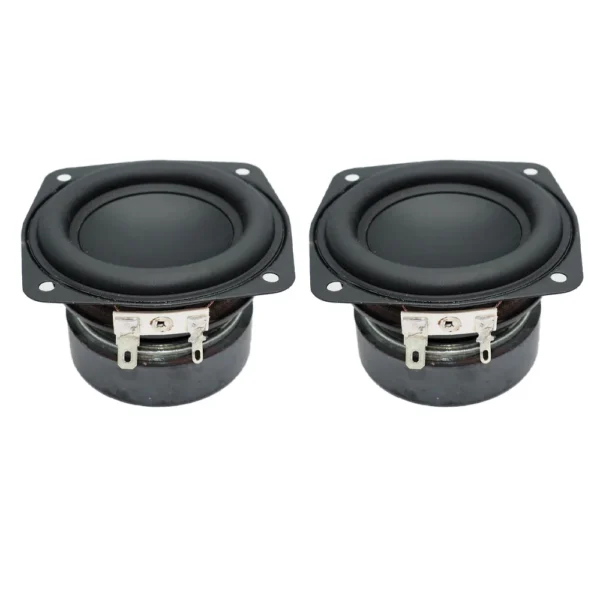 S2afc556161d943c4bd0958677cf763e0T.webp 2 Pcs 3 Inch 78MM Subwoofer Speaker 4 Ohm 15W Bass Audio Square Woofer DIY Bookshelf Loudspeaker Home Theater Sound Music