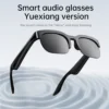 S2dd099b9b7d542bda5cd182a0380d46d3.webp Smart Glasses Wireless Bluetooth 6.0 Stereo Headphones Call Music Outdoor Cycling Sunglasses Voice Control HIFI Anti-UV Glasses